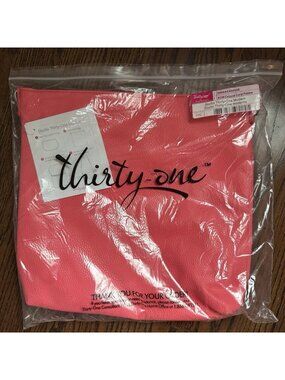 Studio Thirty-One Modern Crossbody 31 Bag Calypso Coral Pebbled Purse AC06 NWT